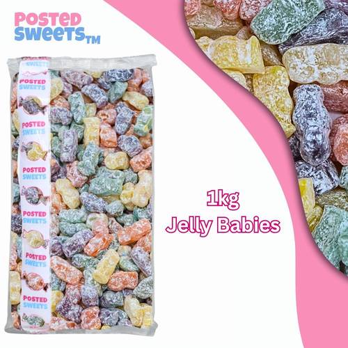 1kg bulk bag assorted fruit flavoured jelly sweets posted sweets