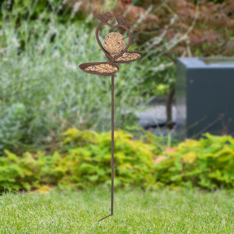 Image of Bird Feeding Station With Skewer For Or Tit Bits Feeding For Birds Wild Bird Feeding Station Wild Bird Feeding Wild Bird Feeding House Bird Feeding Bird Feeding House Tit Bits Holder Tit Bits Holder