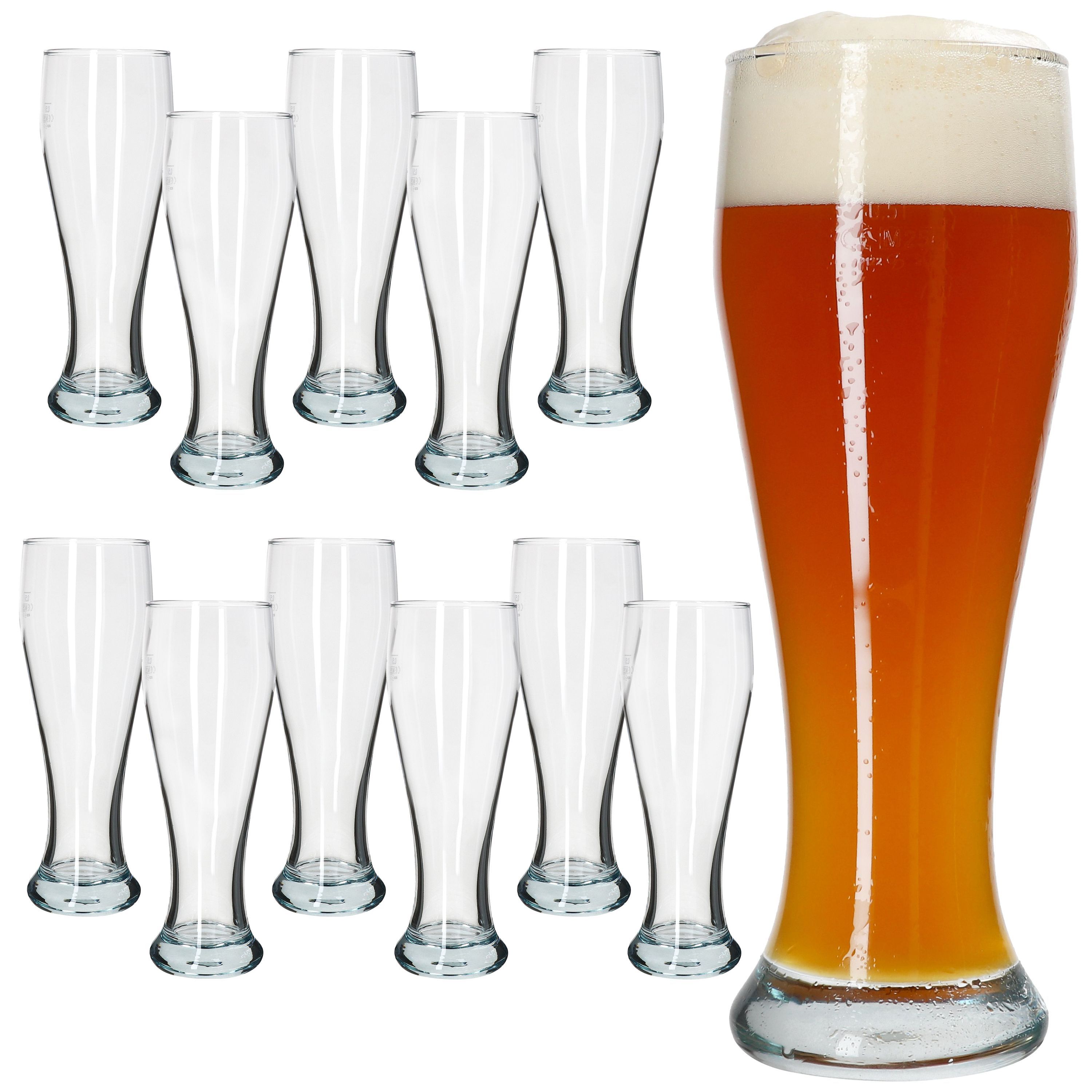 E-shop 12er Set SEPP Weizenbiergläser 0,5 Liter geeicht 48