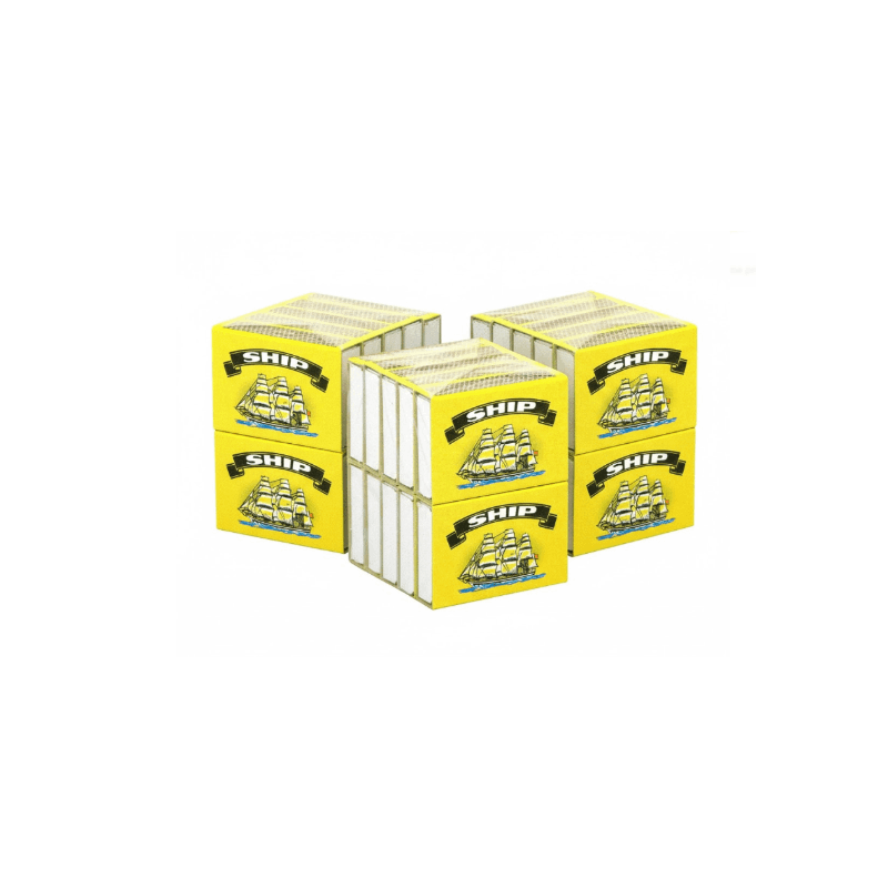 TEMU Ship Matches – Classic Wooden Matches – 10 Pack Singles Per Set – Reliable Matches For Home & Everyday Use – Of 3