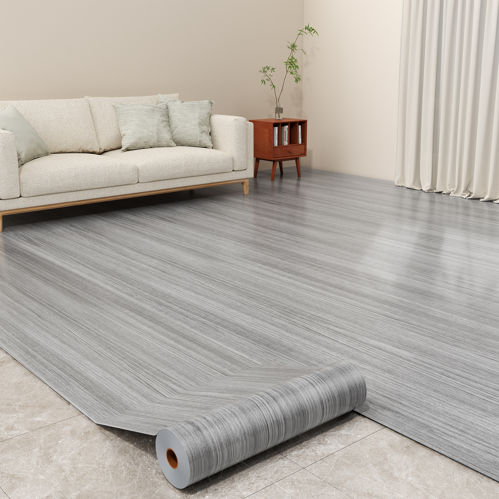 floor tiles self   realistic wood grain non slip   surface diy peel and stick flooring removable no residue moisture   stable durable vinyl planks for kitchen bedroom rv 40 300cm