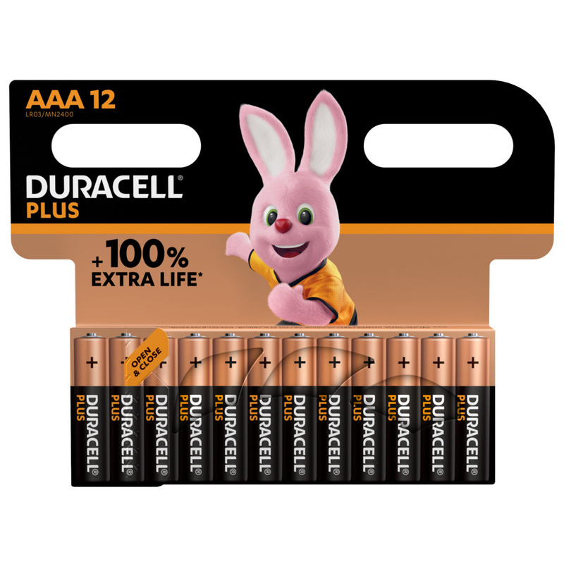 Duracell Aaa Batteries (12-pack) - Alkaline Batteries 1.5 V