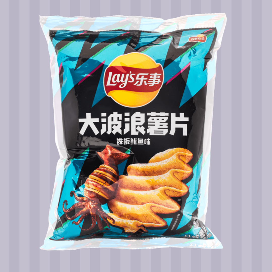 Lay's Wave Chips - Grilled Squid Flavor 70g