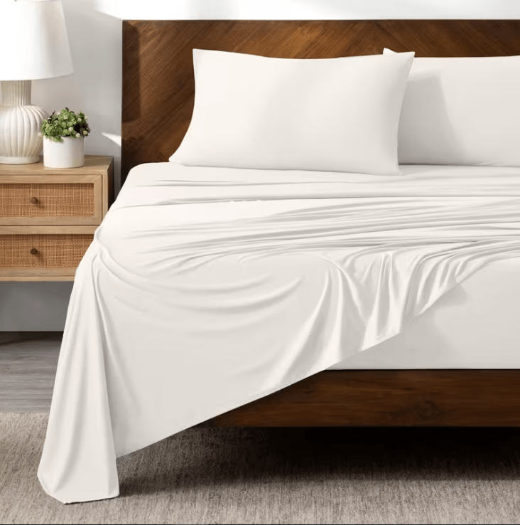 Luxury 100% Egyptian Cotton Flat Sheet Softest Breathable Hotel Quality