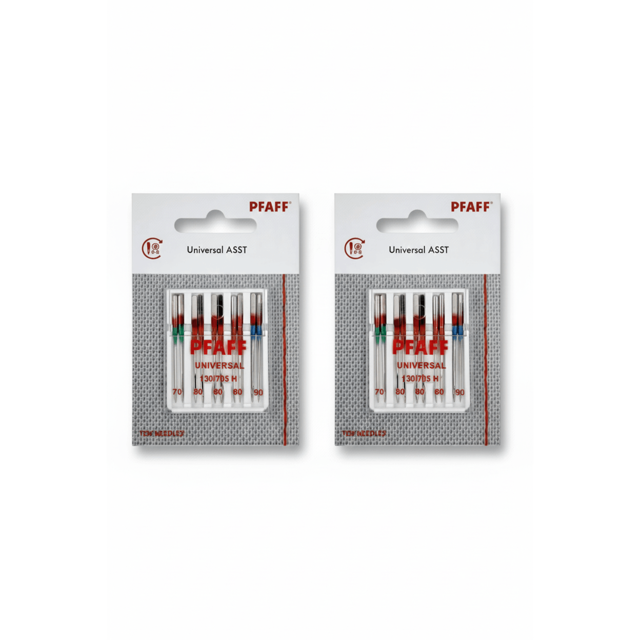 Image of 2x Original Sewing Machine Needles 20pcs. Universal 130/705h Strength 70-90