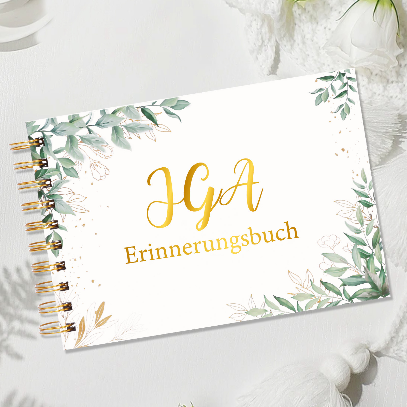 E-shop Erinnerungsbuch für JGA & Hochzeitsfeiern - Besonderes Gästebuch für Festliche Veranstaltungen-Partyzubehör-Set