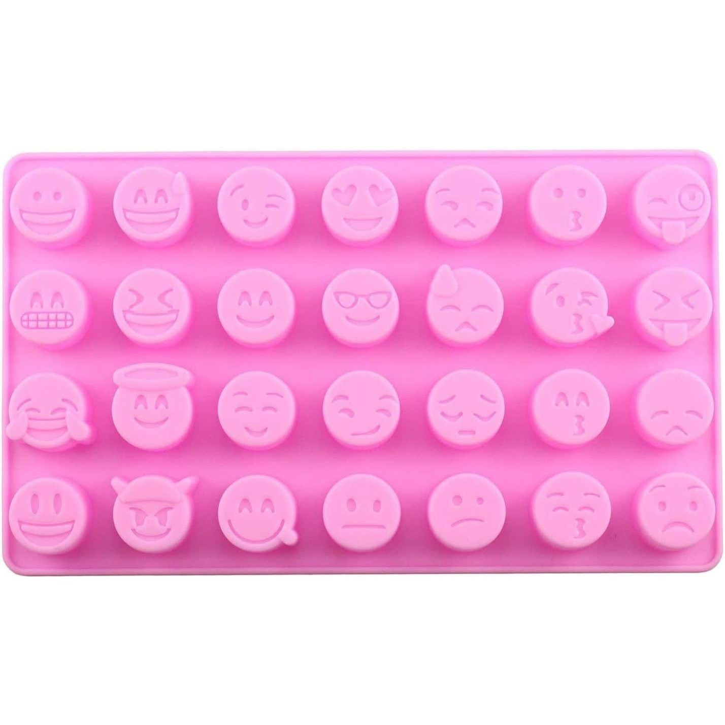 Smiley Faces Silicone Chocolate Candy Baking Mould