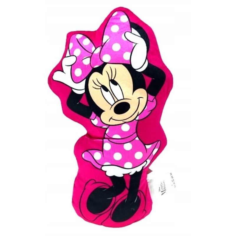 TEMU MINNIE MOUSE - Oreiller en peluche 3D pour enfants, polyester, avec du MINNIE MOUSE