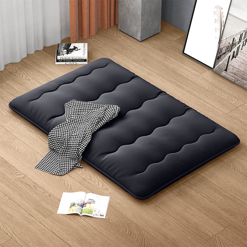 Image of Japanese Futon Mattress, 2 Person Folding And Portable Floor Sleeping Bed With Carry Bag For Camping, Car Travel, 140 X 200 Cm