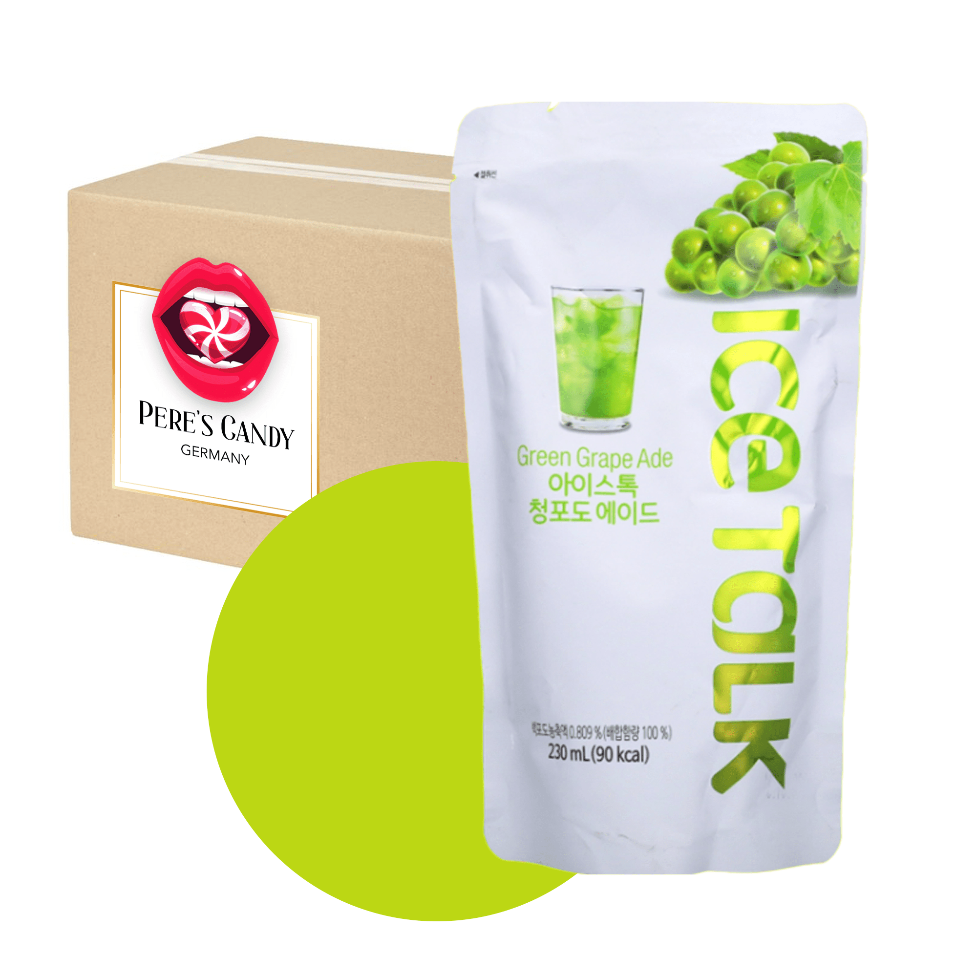 Ice Talk Drink - Green Grape - 230ml