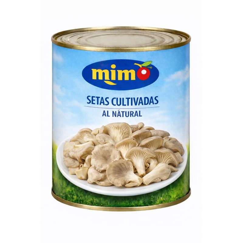 Mimo Cultivated Mushrooms 2.5kg 1330grs Drained Weight