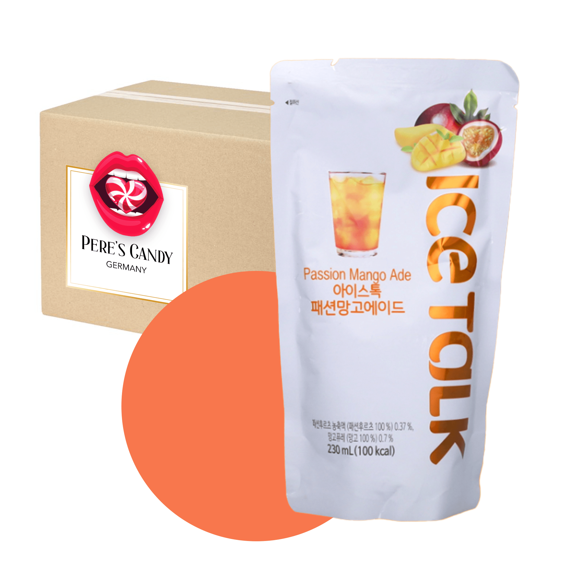 E-shop Ice Talk Drink - Passion Mango - 230ml