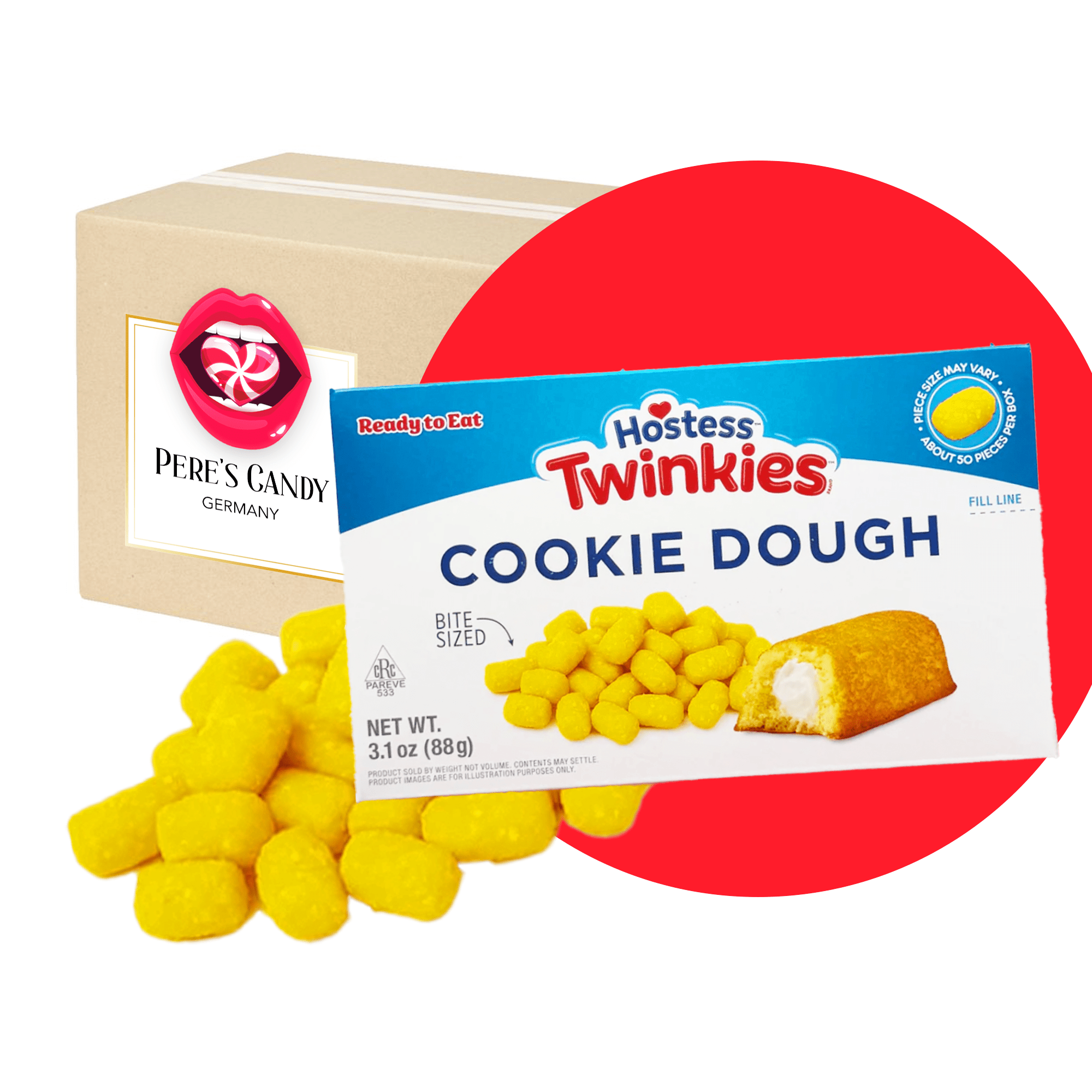Hostess Twinkies Cookie Dough Mini Bites 88g