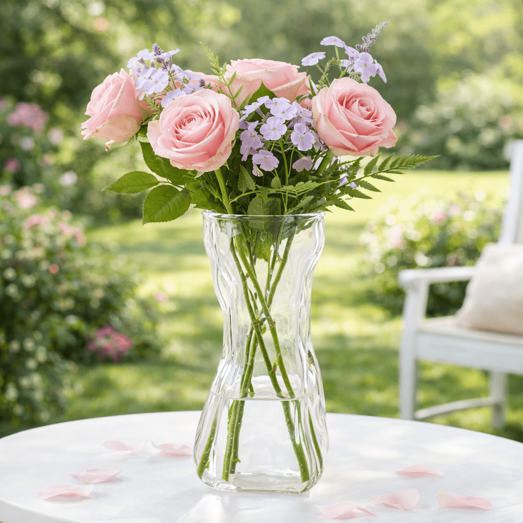   de vidrio transparente para flores –   de vidrio   con cepillo de limpieza – conjunto de mini jarrones para capullos en   estilos – paquete al por mayor de pequeños jarrones para decoración rústica  ,   de mesa de boda y arreglos de mesa de comedor