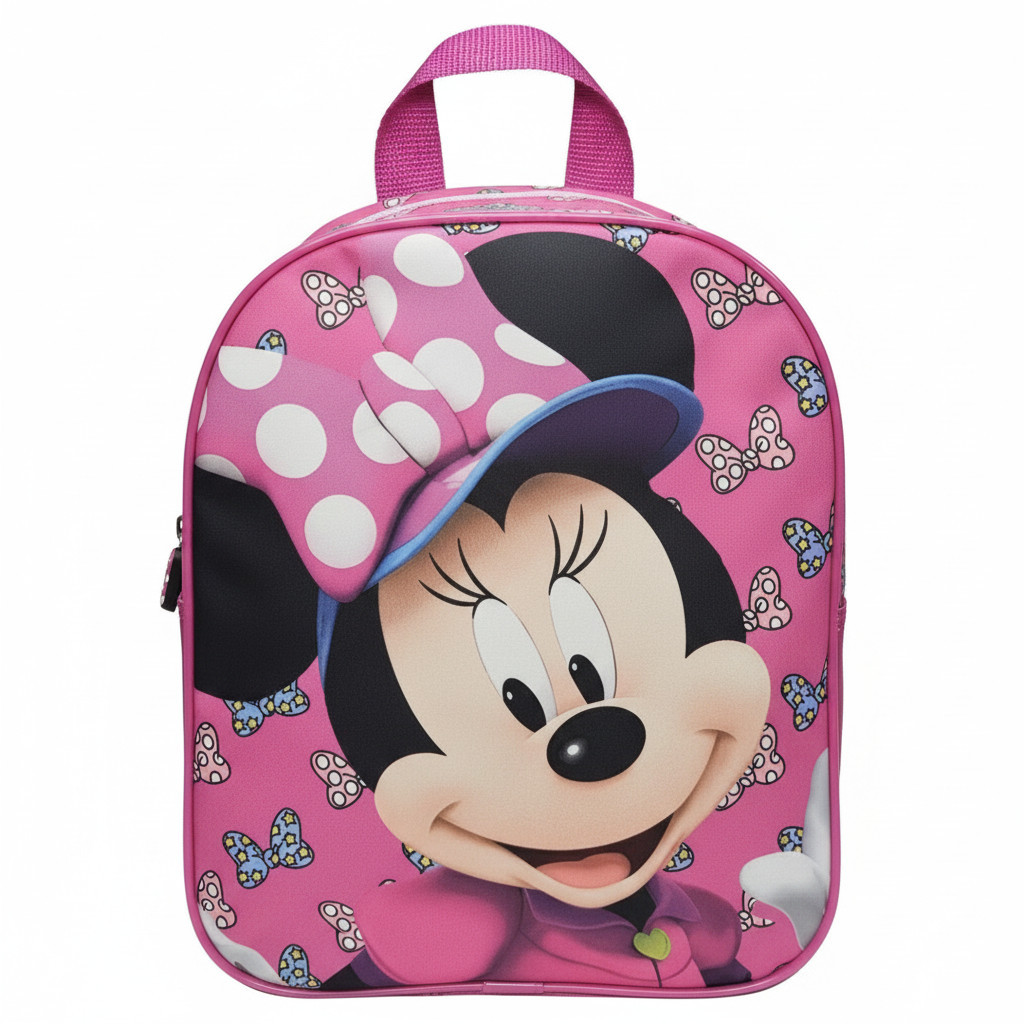 Kids' Backpack - Kindergarten School And Leisure Backpack With Zipper Closure, Little Mouse Design