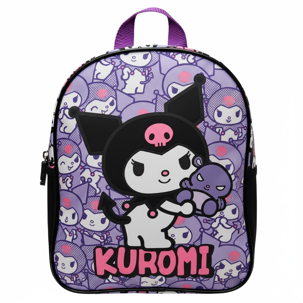 Kuromi - Kids' Backpack For Kindergarten, School, And Leisure With Zipper Closure, Hello!