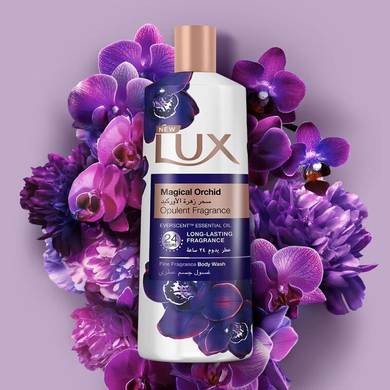 lux 4 body wash bundle 500ml each       peony velvet jasmine   shower gel long lasting fragrance   body wash set for women uk details 1