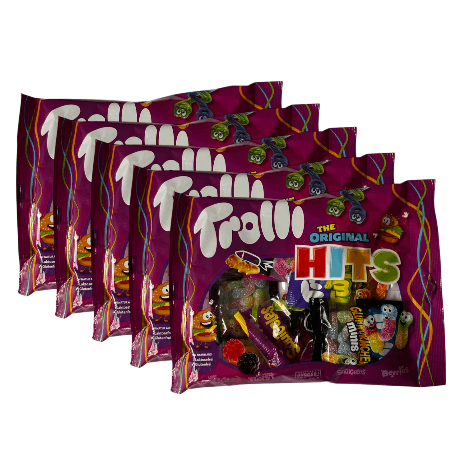 Trolli The Original Hits 200g, Gummies, Sweets, Sweet Sour Candy, The Trolli Classics, Colorful Mix Of Gummies
