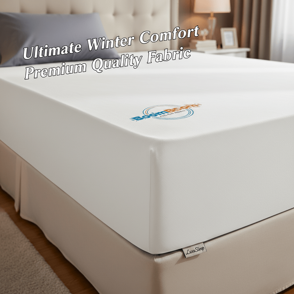 100% Flannel Fitted Bed Sheet – Warm & Cosy Thermal Bedding with Elasticated Corners, Soft Breathable Winter Mattress Cover for Comfortable Sleep