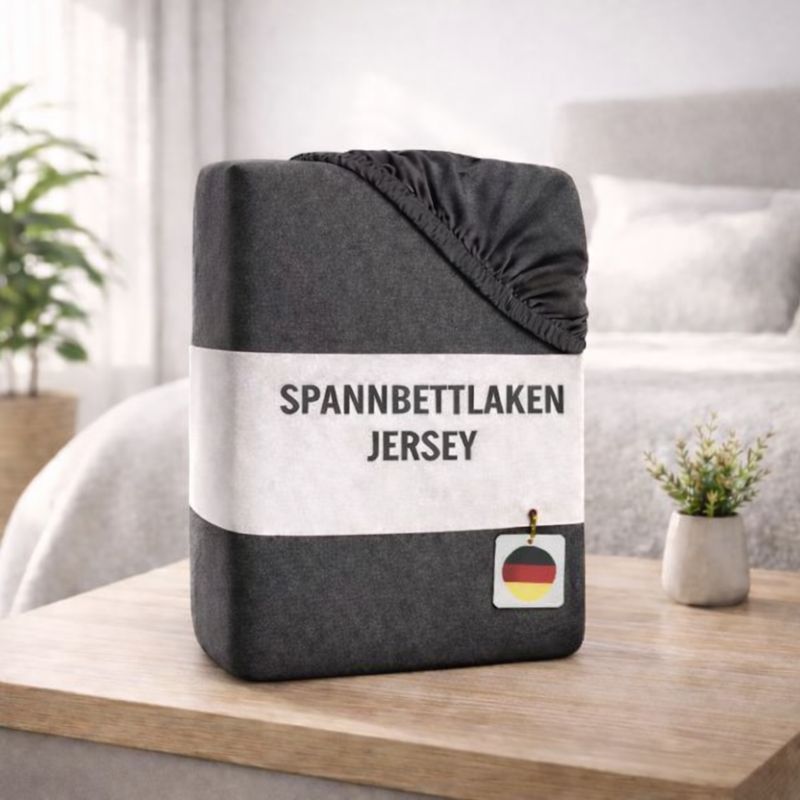 Soft Microfiber Fitted Sheet With – Lightweight, Skin-friendly & , For Mattresses 15–30 Cm, 90 G/m²