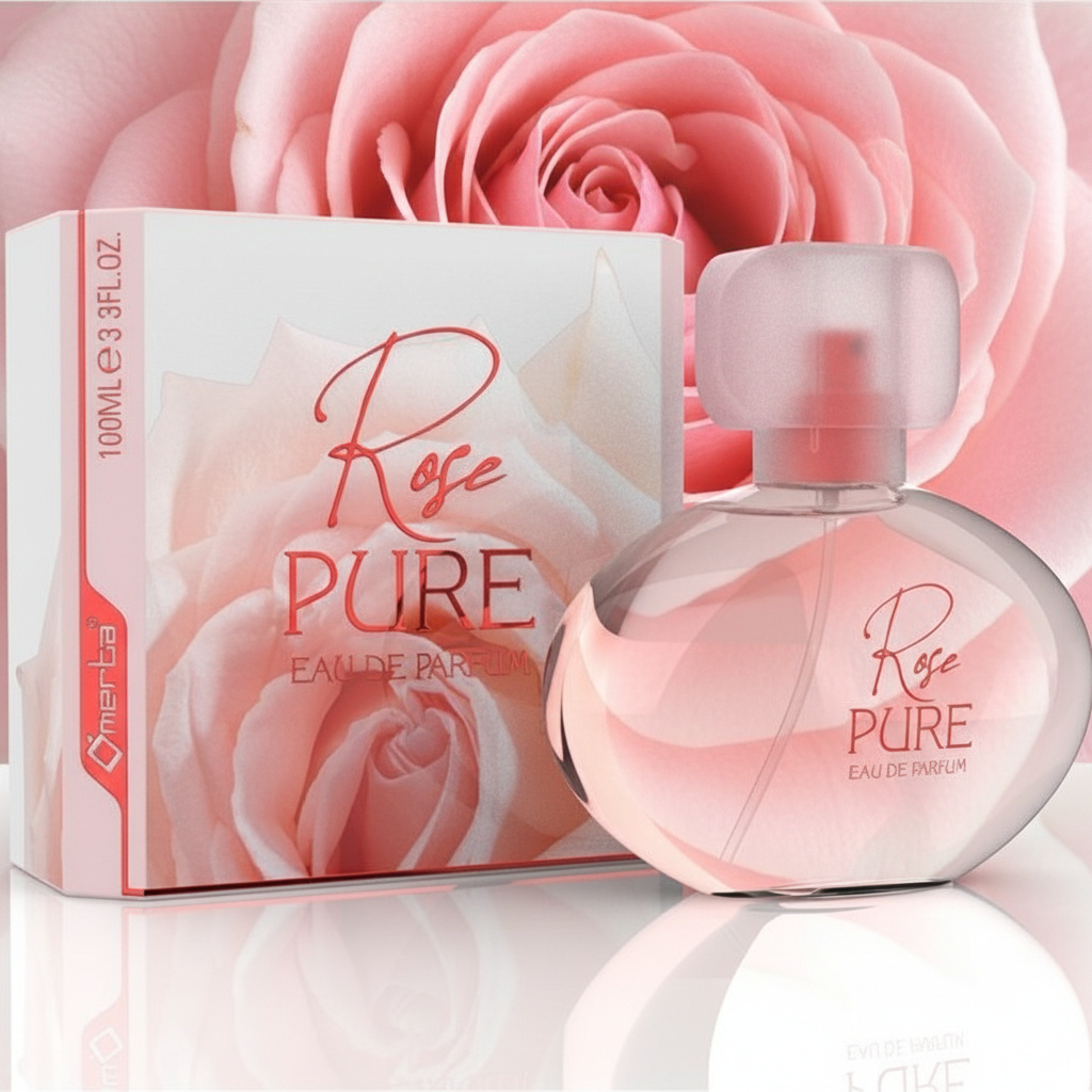 TEMU Omerta Rose Pure Eau De Parfum - Elegant Floral Women's Fragrance With Pure Rose Notes For Freshness, , And Presence - Versatile Scent Ideal For