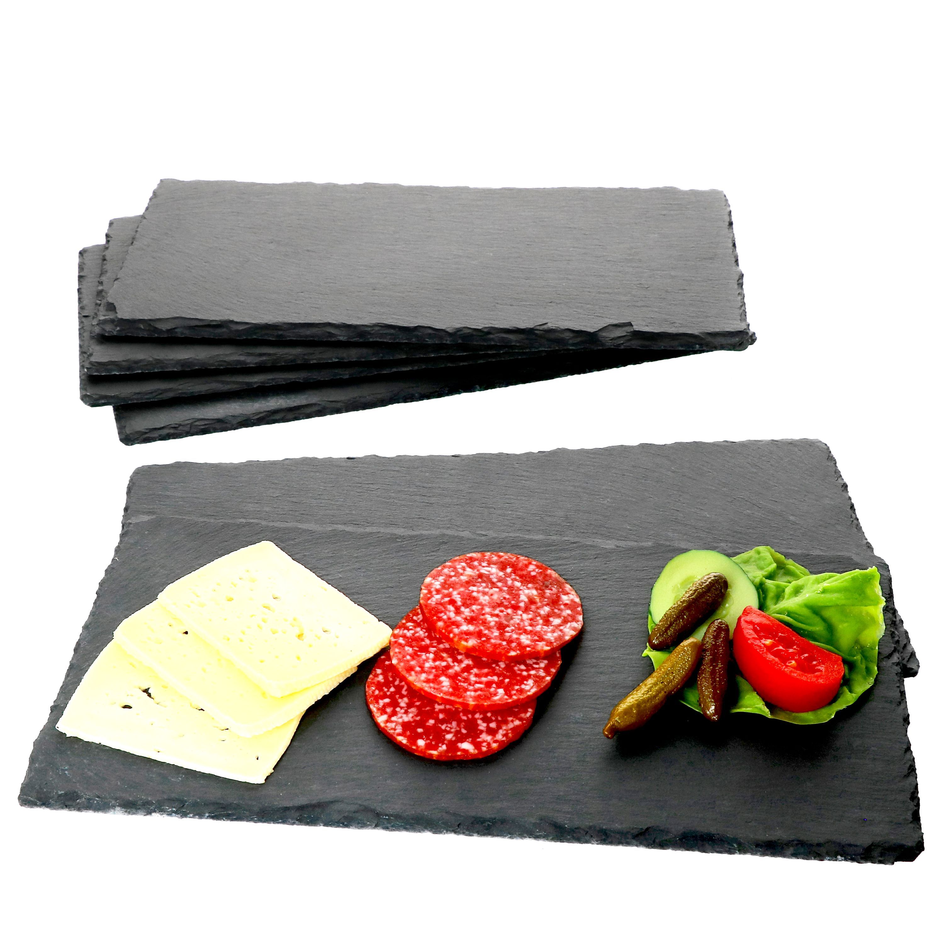 E-shop 6er Set Schieferplatte 17x34 cm - 23464646
