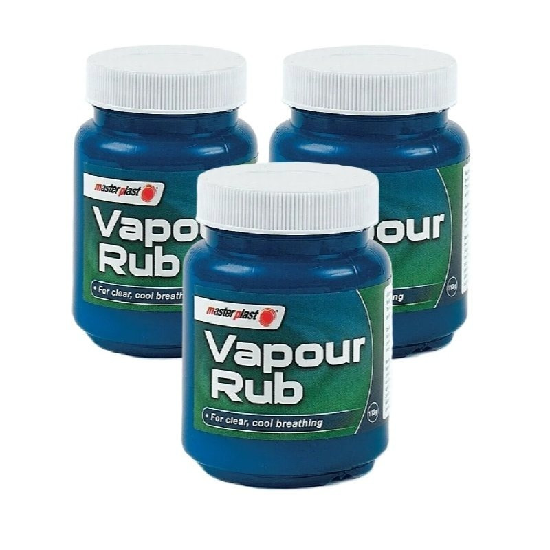 TEMU 3 Pack Masterplast Vapour Rub 100g Each Soothing Chest Rub For Everyday Use