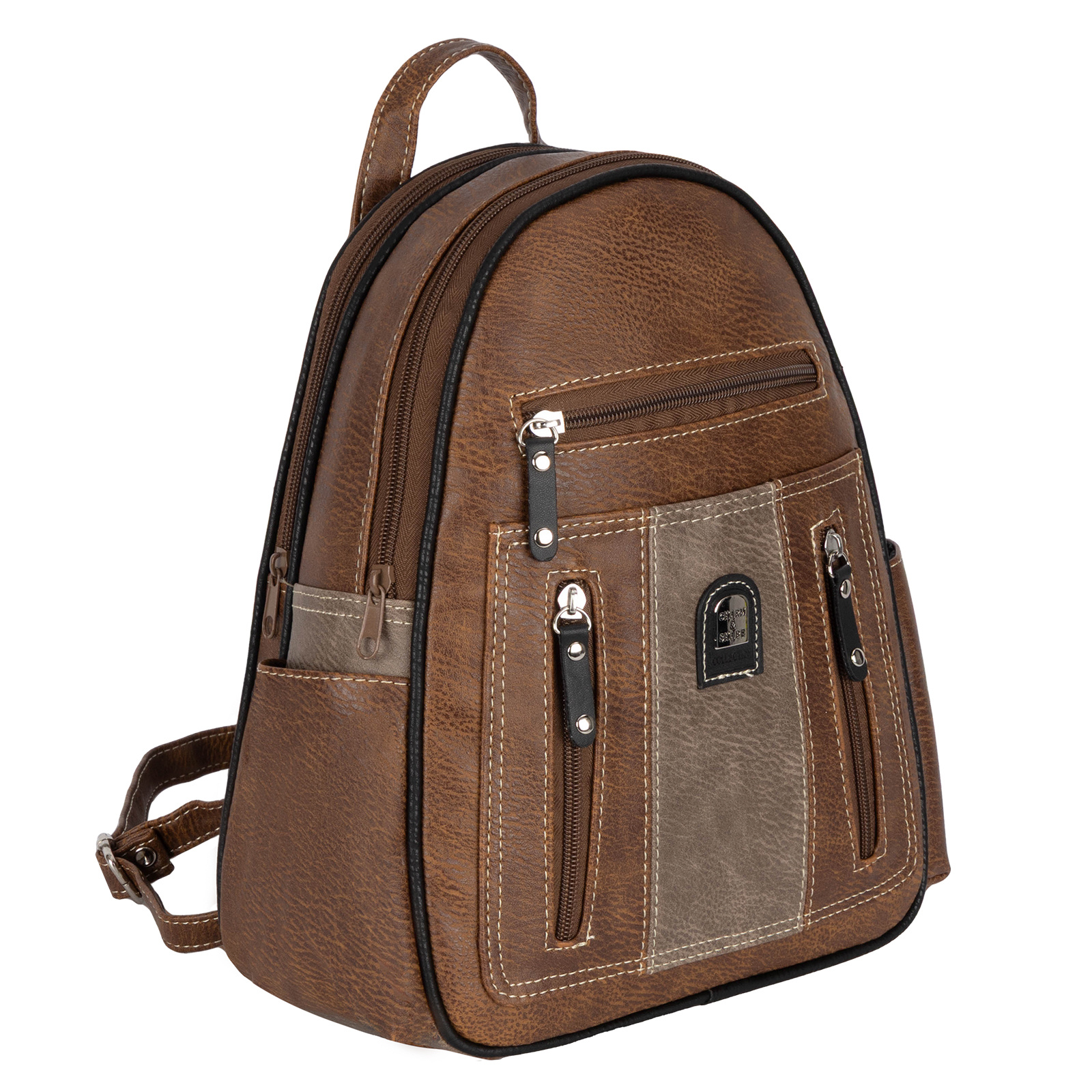Backpack City Backpack Women's Backpack Daypack City Backpack Bagpack Brown-tan