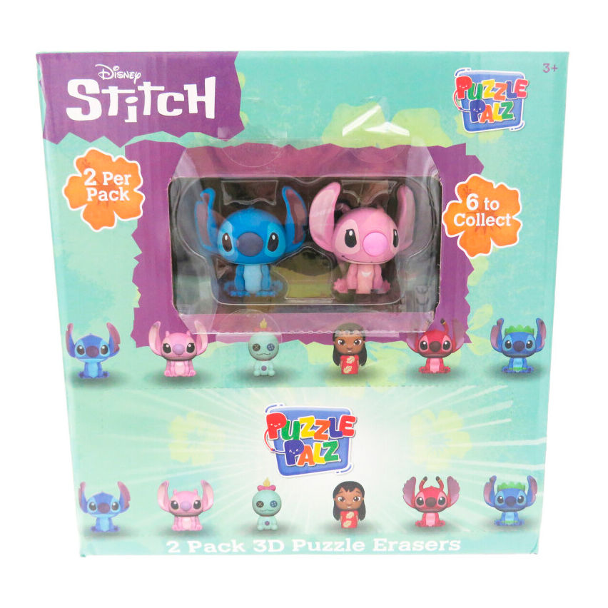Figuras puzzle Lilo & Stitch (pack de 2)