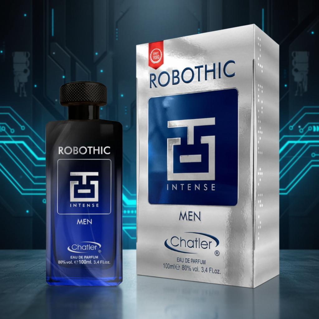 TEMU Everlyx - Robothic Men By Chatler Eau De Parfume, 100ml, And Modern With And Fresh Notes, Powerful Masculine Fragrance