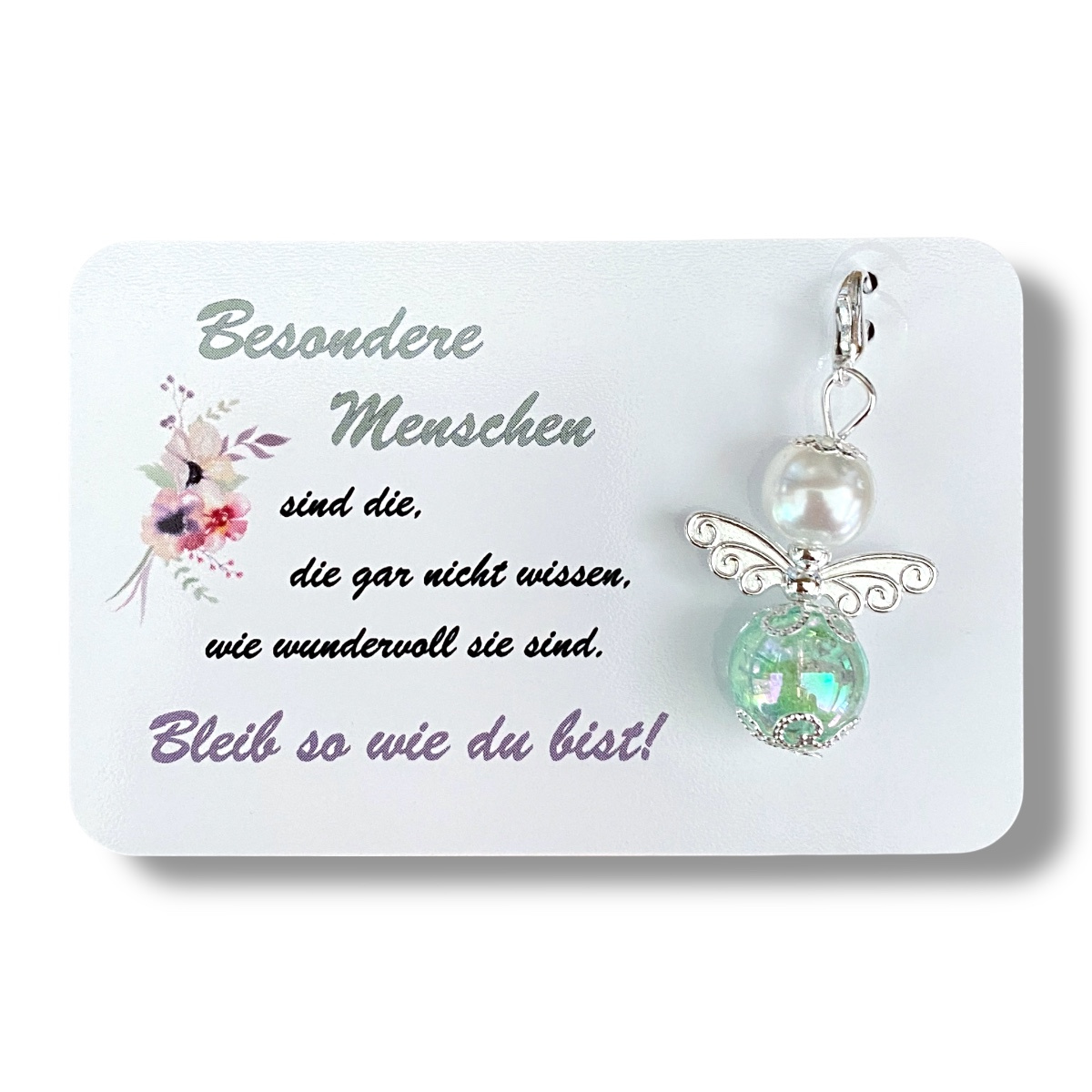 Image of Guardian Pendant - 3pcs Set - Gift For Special People - Green