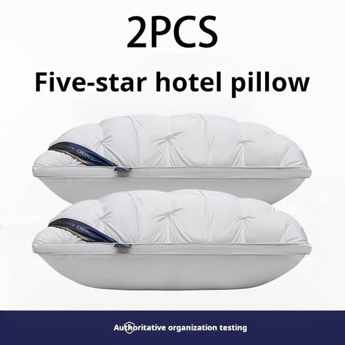 1 2 cervical support pillows deep sleep and ultra for home and bedroom use luxury anti sag design