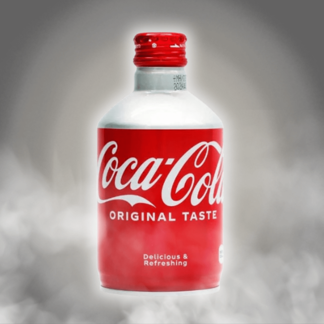 1x Coca-cola Metal Bottle Japan – Classic Coca-cola In Aluminum Bottle | 300 Ml