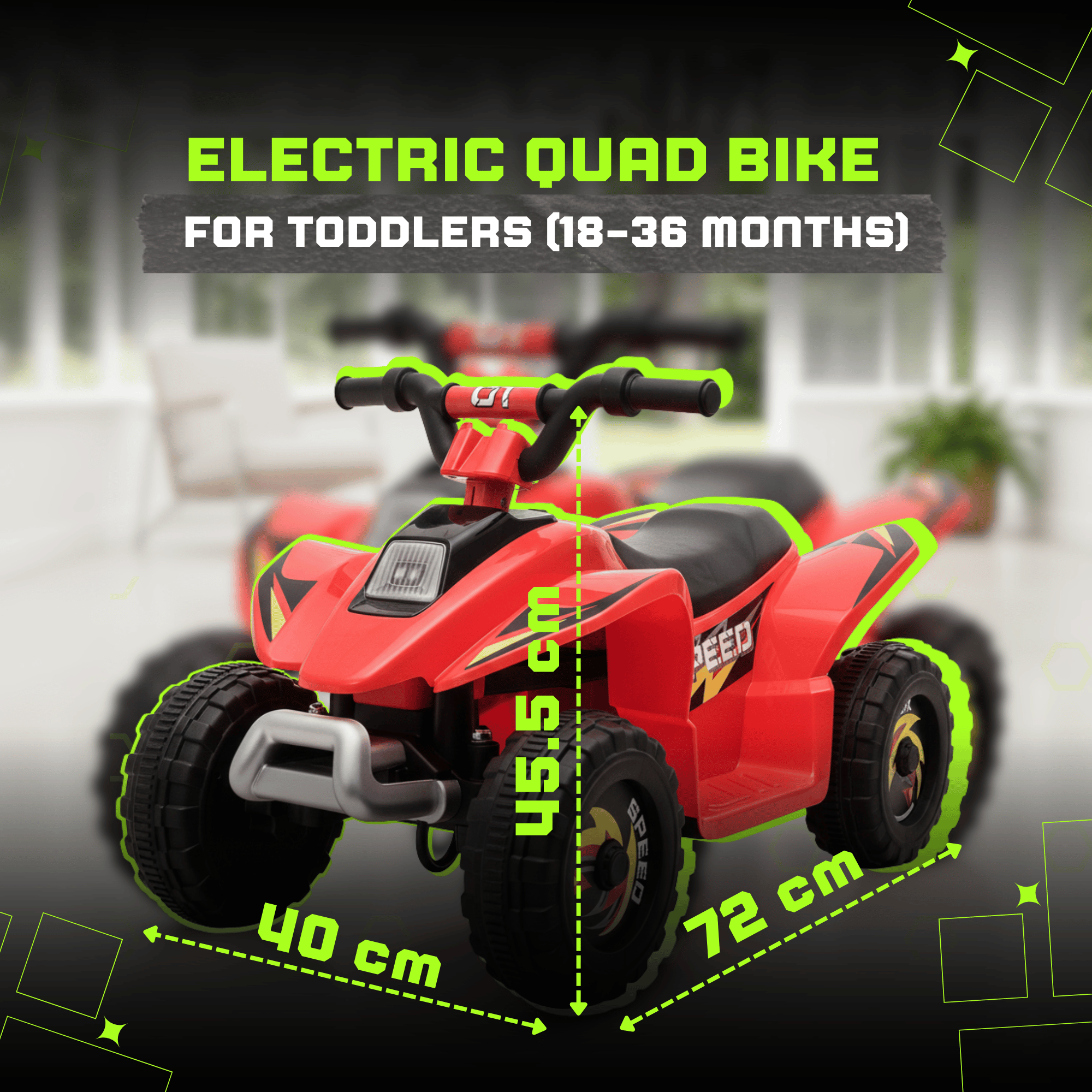 6V Kids Electric Ride-On ATV Quad Bike