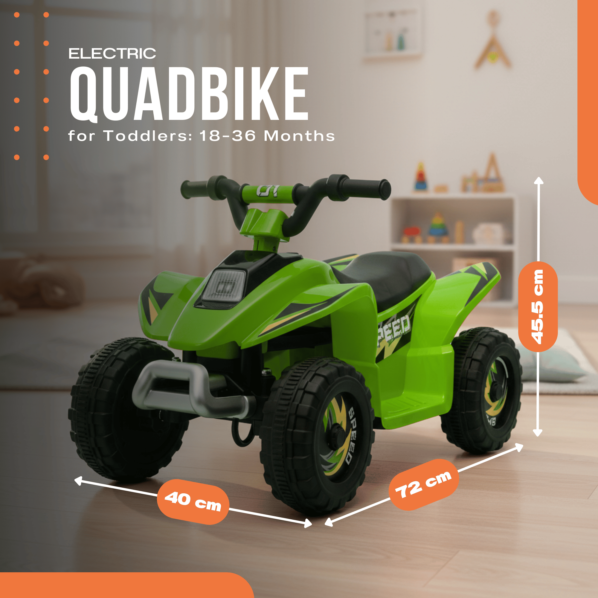 6V Kids Electric Ride-On ATV Quad Bike
