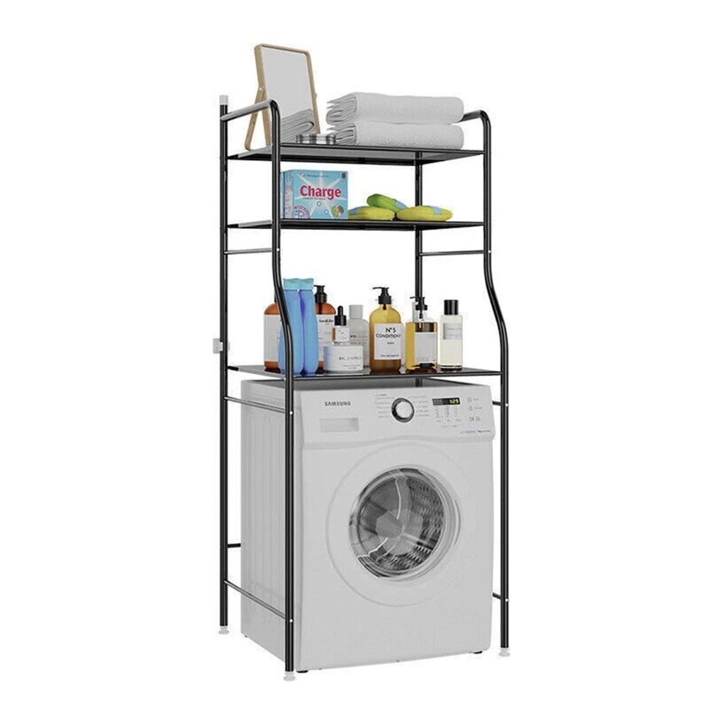 TEMU Shelf For Washing Machine Organizer Bathroom Space Saver With Shelves For Laundry And Wc Multifunctional Rack