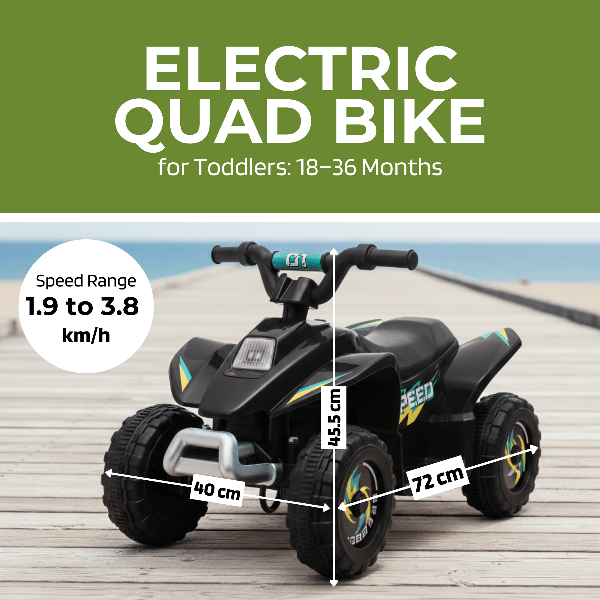 6V Kids Electric Ride-On ATV Quad Bike