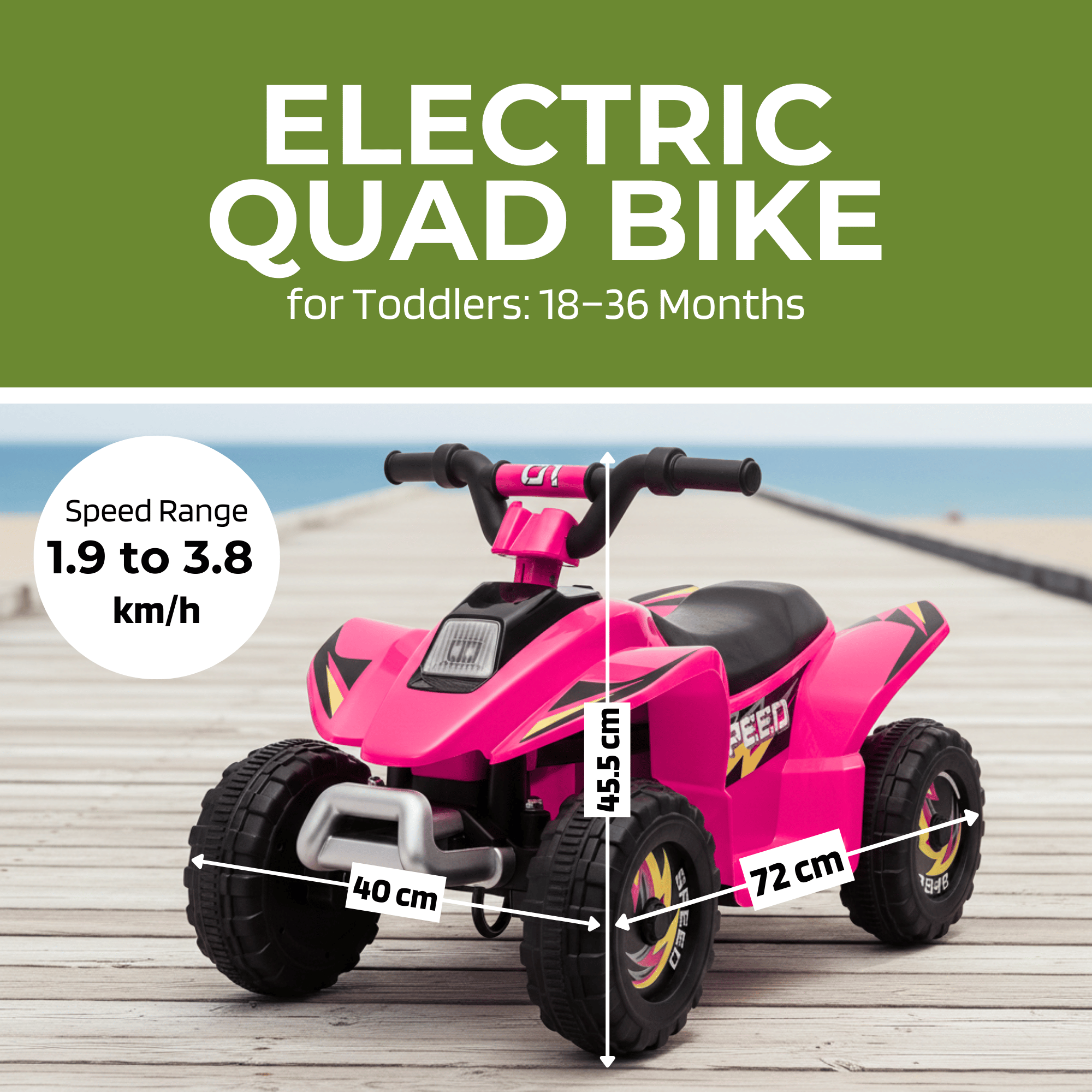 6V Kids Electric Ride-On ATV Quad Bike