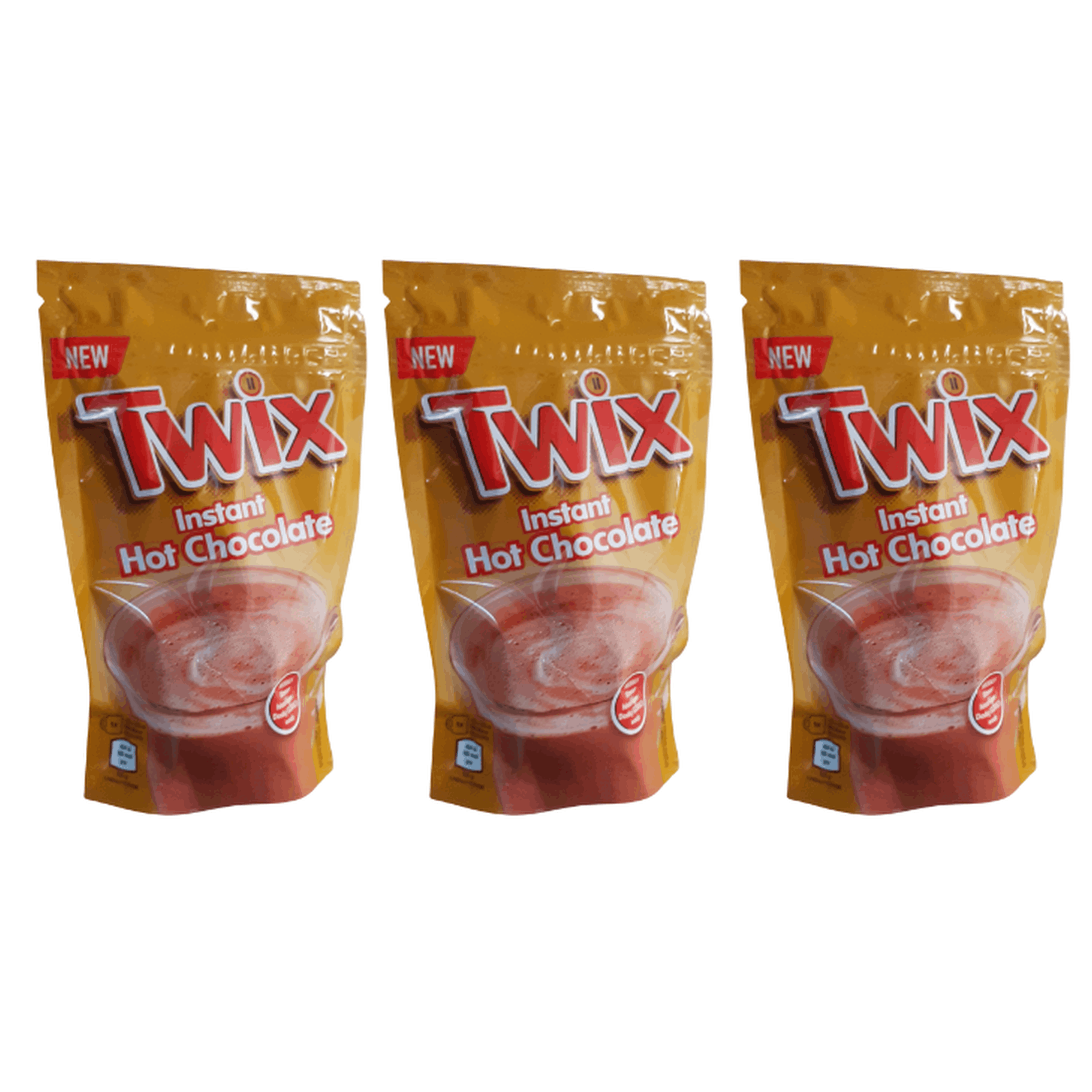 Twix Instant Hot Chocolate – 3 × 140 G | Drinking Chocolate With Caramel Note | Cocoa Beverage Powder For Hot Milk | Uk Import