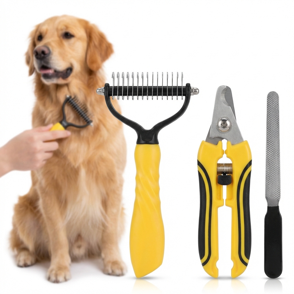 Image of Now For Pet Care - Nail Clippers And A Nail File For Dogs And Cats