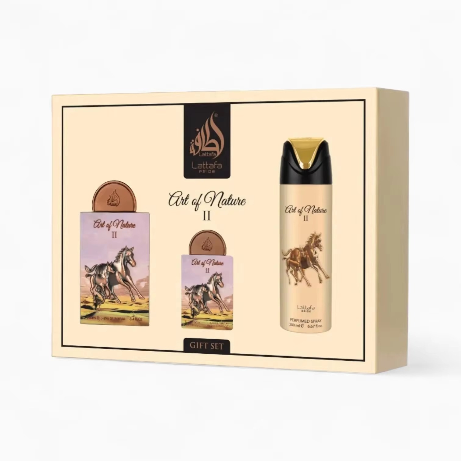 TEMU Lattafa II Set de Perfume Unisex 100ml Eau de Parfum Original Pack Larga Duración Miniatura
