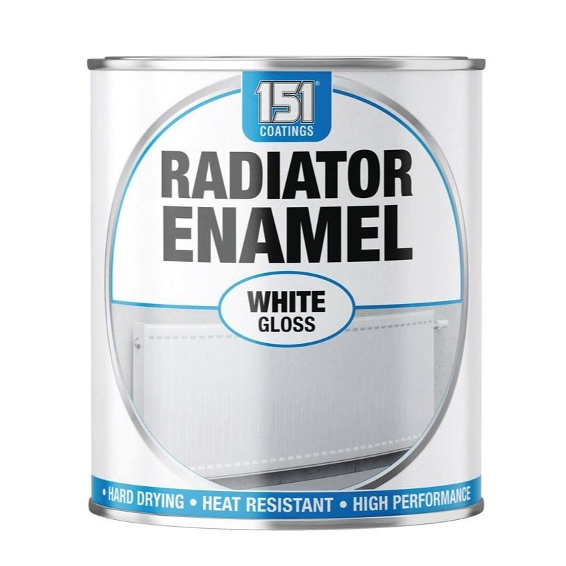 151 white gloss radiator   paint 300ml   resistant style coating for radiators pipes home fixtures