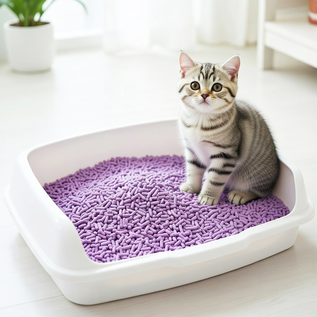 TEMU 2Pcs Arena de Gato de Tofu Aglomerante, Desechable por el Inodoro, Súper Absorbente, Sin Polvo, Control de Olores, Material Natural y Ecológico