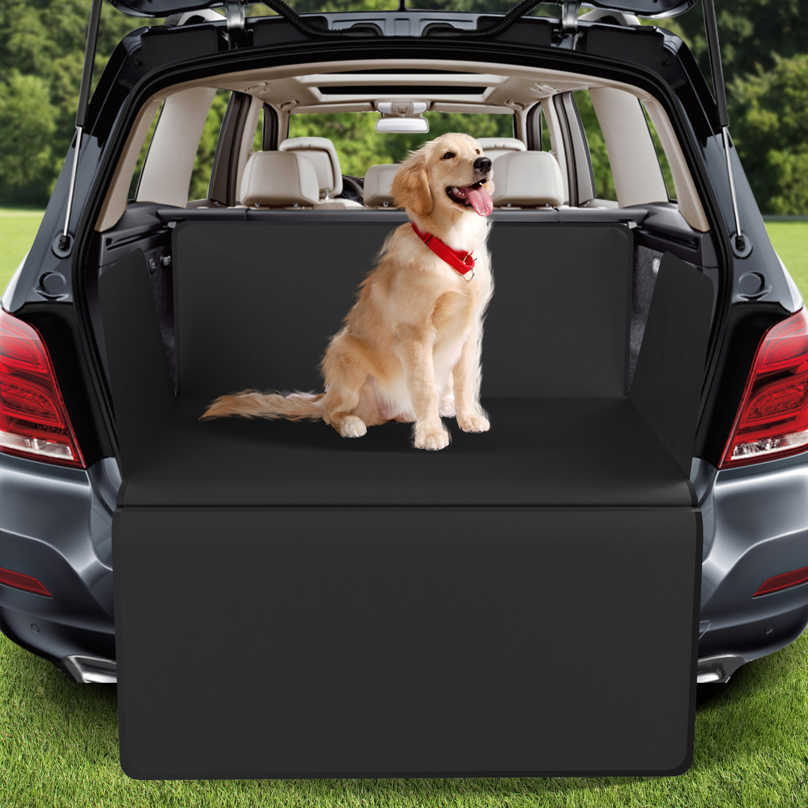 Full Coverage, Slip-resistant, Trunk Liner, Dog Seat Cover, Trunk Mat