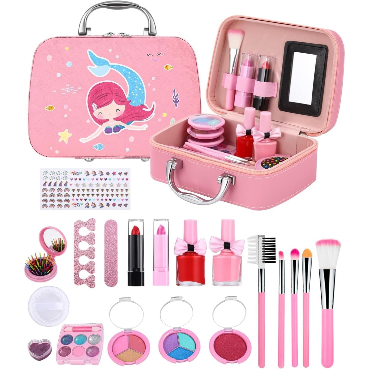 Image of Make-up Case Girls, Children's Make-up Set Girls, Make-up Set Girls, Children's Make-up Set Girls, Make-up Case Children, Make-up For Children