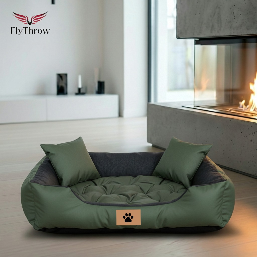 Orthopedic Dog Bed For Medium-sized Dogs - Dog Basket With Memory Foam, Waterproof & Washable, Dog Cushion & Dog Mattress Softly Padded