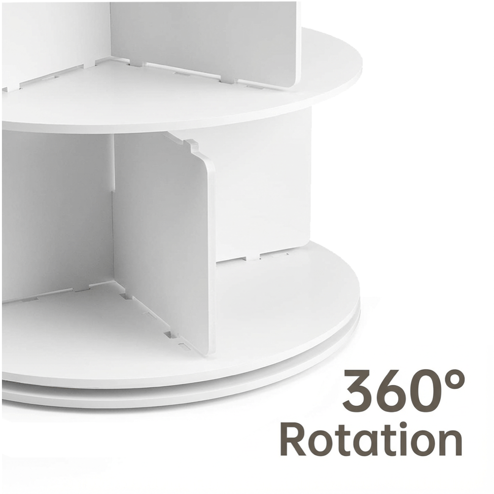 360° Rotating Shoe Rack with Multi-Tier Layers