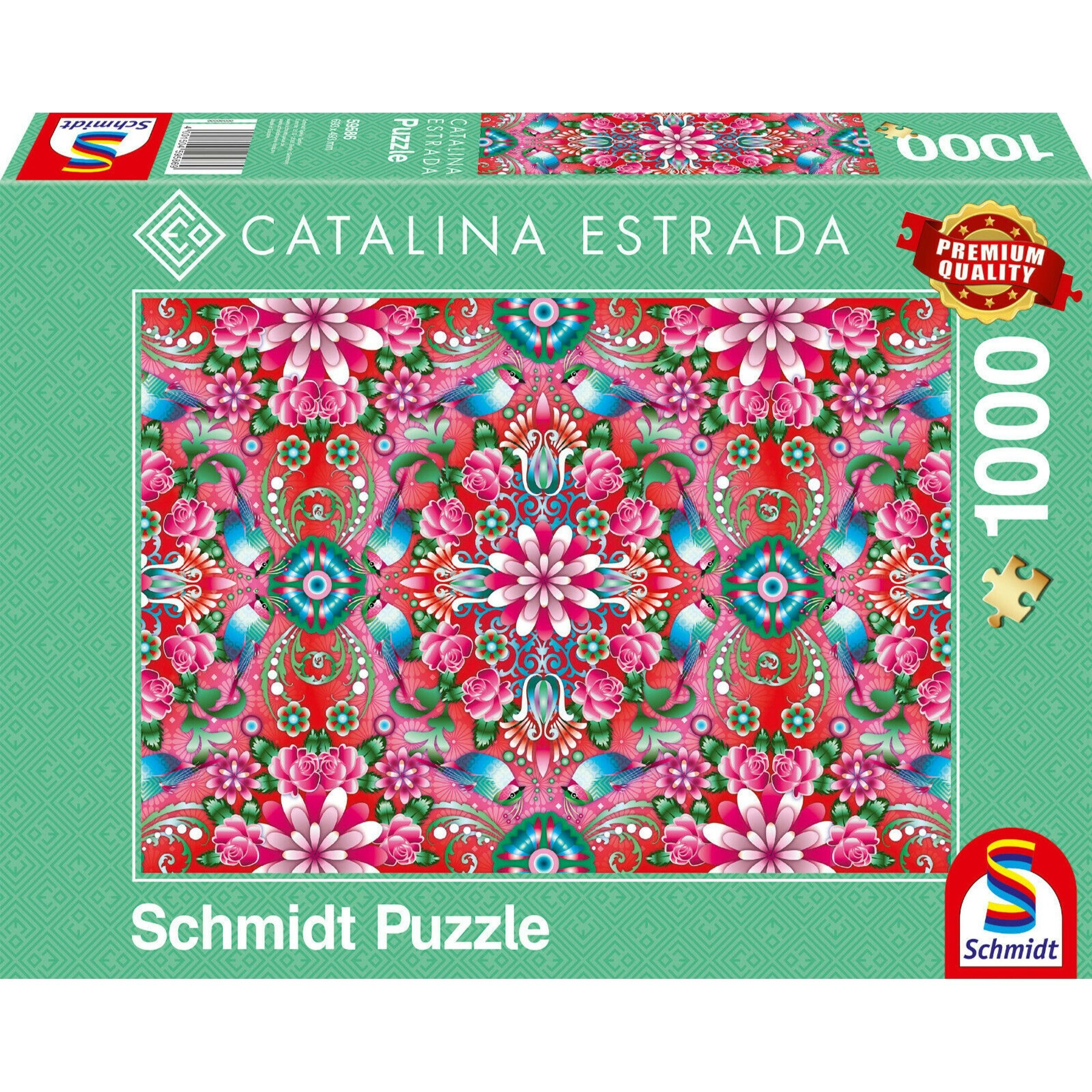 Image of Red Rose Vine Puzzle - 1000 Pieces
