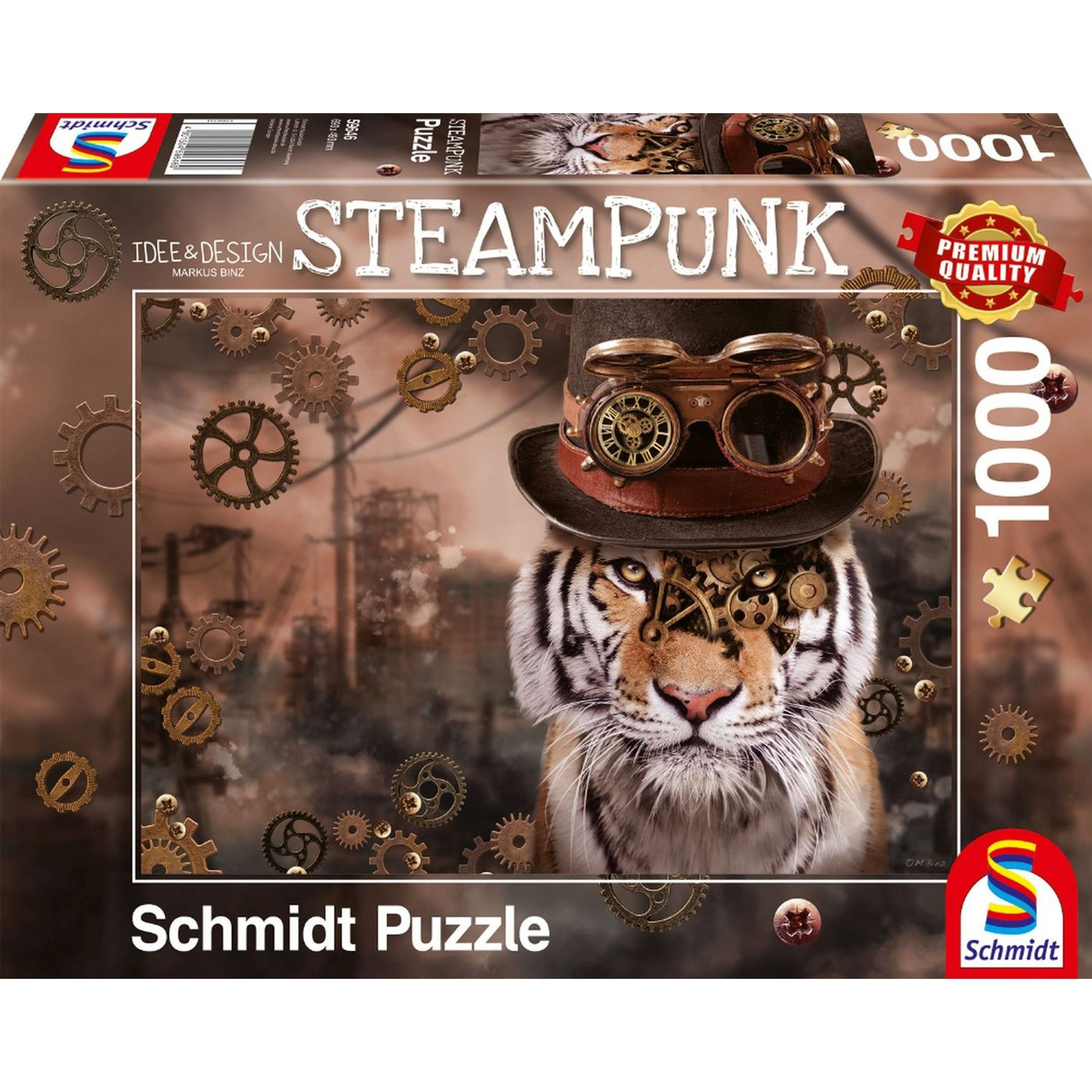 Image of Steampunk Tiger 1000pcs