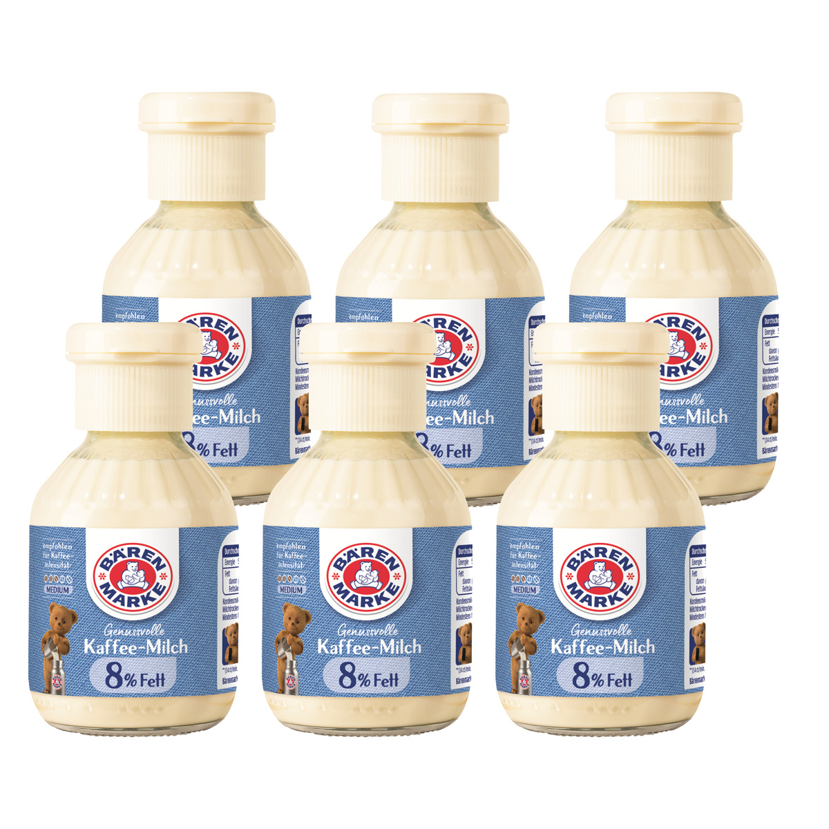 Bears Brand Coffee Dream Condensed Milk Coffee Milk 160ml 6-pack